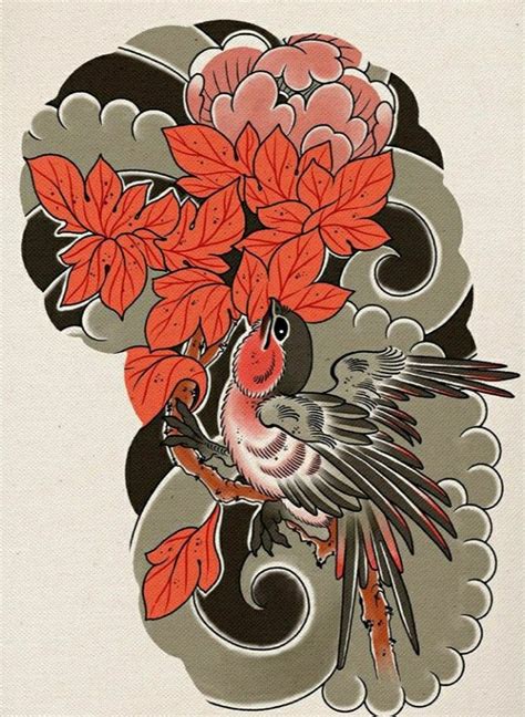 bird tattoo japanese|japanese animal tattoo meanings.